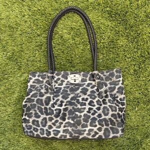 Leopard Print Tote Bag
